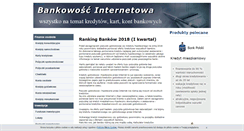 Desktop Screenshot of bankowosc-internetowa.pl