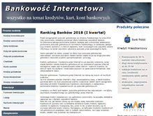 Tablet Screenshot of bankowosc-internetowa.pl